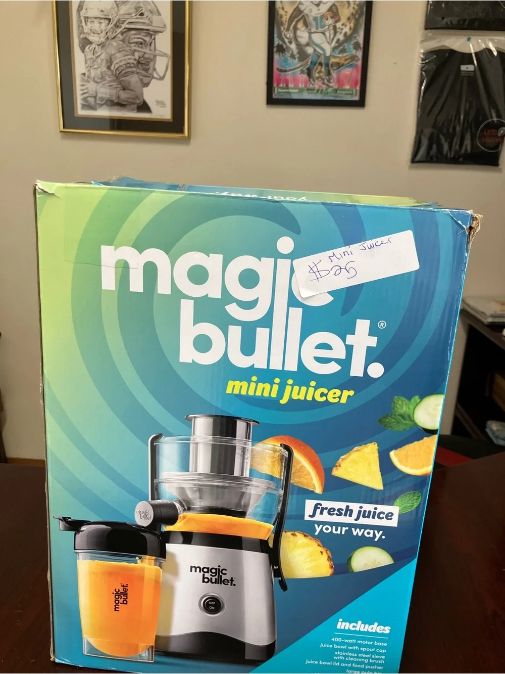 Mini Juicer - Blue/Green